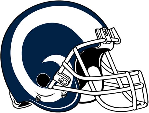 Los angeles st louis rams logos history logos lists brands. Los Angeles Rams Helmet - National Football League (NFL ...