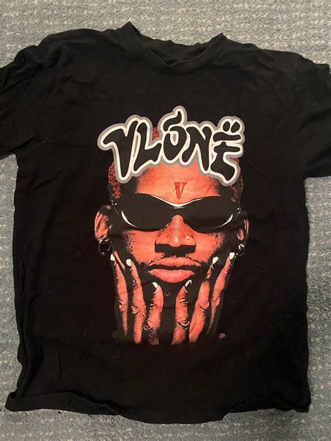 Vlone Dennis Rodman Vlone T Shirt Grailed