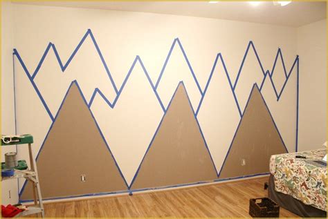 Paint The Front Of The Mountain Mural In 2020 Kids Wall Murals