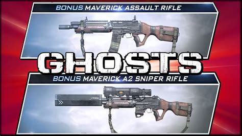 Cod Ghosts Maverick A2 Sniper Rifle Is Sexy Custom A2 Scope