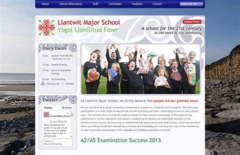 Llantwit Major School Website Design Greenhouse School Websites