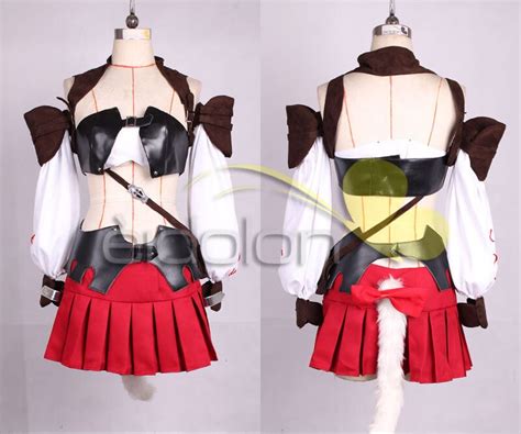 Final Fantasy Xiv Miqote Miqote Cosplay Costume Ff14 On