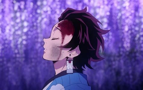 Tanjiro Anime Demon Purple Anime Slayer Anime