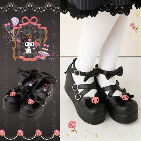 Sanrio Kuromi Lolita Shoes Shoes Lace Market Lolita Fashion Sales