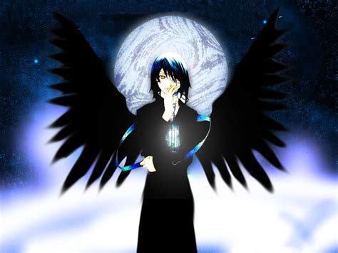 Anime Boy With Wings Wallpaper