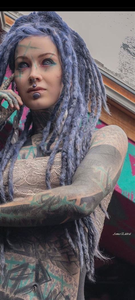 Baby Tattoos Girl Tattoos Pretty Punk Long Dreads Dreads Girl Body