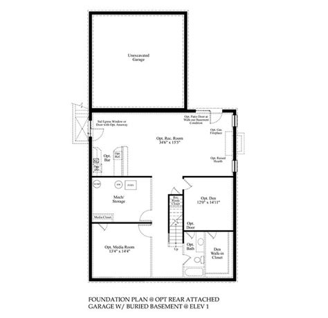 Narrow Basement Floor Plans Flooring Guide By Cinvex