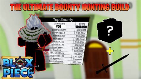 Blox Fruits The Best Bounty Hunting Build 2023 Very Op Youtube