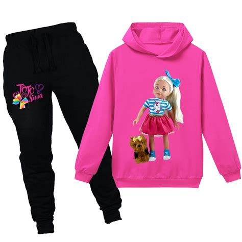 Clothing Shoes And Jewelry Jojo Siwa Hoodie For Girls Pink Bow Hooded
