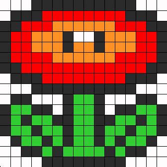 We love to use perler beads and make projects, but we got tired of doing only shapes and suggestions from their catalogs. Mario Flower Perler Bead Pattern | Bead Sprites ...