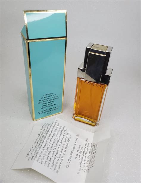 Tiffany And Co Perfume 50 Ml Eau De Perfume Vintage Etsy