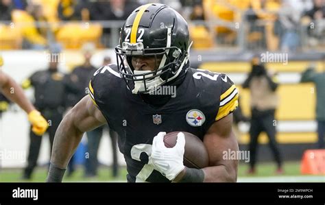 Pittsburgh Steelers Running Back Najee Harris 22 Plays During An Nfl