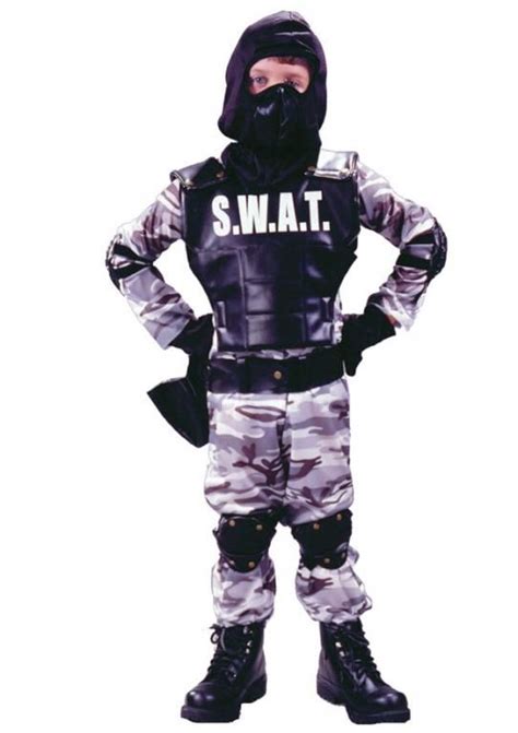 Unisex Swat Costume Kids Costumes Swat Costume Kids Swat Costume