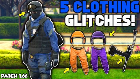 Gta 5 Online Top 5 Clothing Glitches After Patch 166 Colored Helmets
