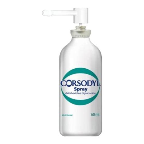 Corsodyl Spray 60ml For Mouth Ulcers Chemist 4 U