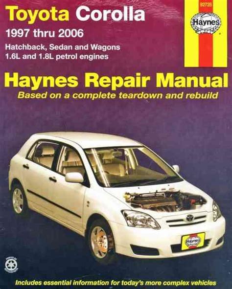 2016 Toyota Corolla Repair Manual