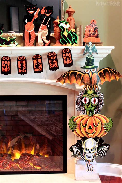 How To Use Beistles Vintage Halloween Decorations As Home