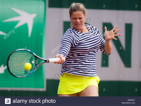 Paris France June 7 Kim Clijsters At The 2017 Roland Garros Grand