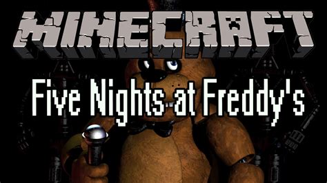 Five Nights At Freddys In Minecraft First Try Youtube