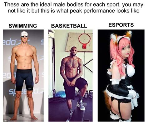 And Then They Complain About Why E Sports Are Not Taken Seriously This Is The Ideal Male