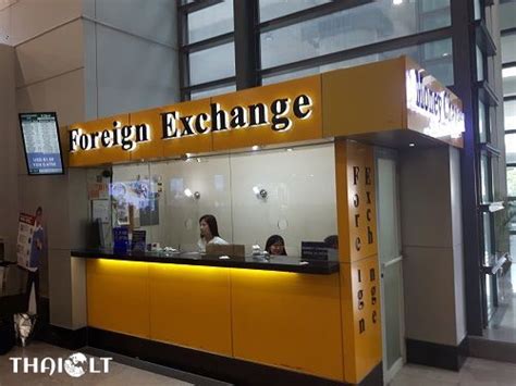 You are able to exchange money at the airport but do note they boast some of the worse rate possible. Currency Exchange at Manila Airport NAIA Terminal 3 | THAI.LT