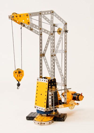 Meccano Forge Crane My Uk Meccano Toy Crane