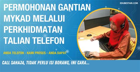 Masukkan nombor kad pengenalan atau nombor kwsp. Permohonan Gantian Kad Pengenalan Melalui Panggilan ...