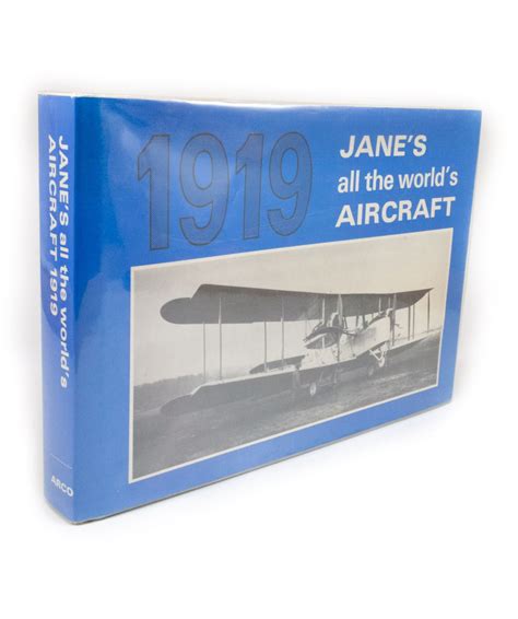 Janes All The Worlds Aircraft 1919 Fred T Jane
