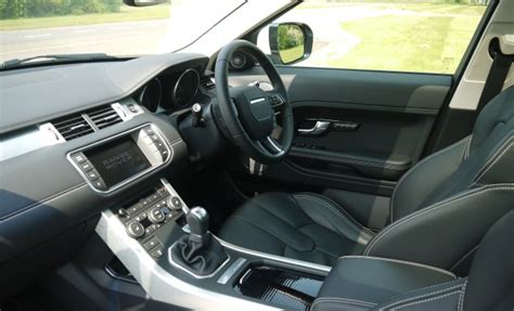 The range rover evoque's interior will be familiar to anyone who's spent any time in any other range rover product. Range Rover Evoque review - eD4 and SD4 editions