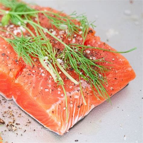 Slow Roasted Salmon With Dill Jacques Pepin Heart And