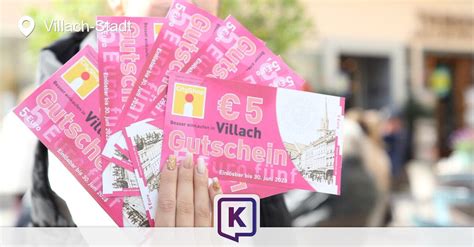 Einkaufen in Villach wird wieder belohnt KLiCK Kärnten