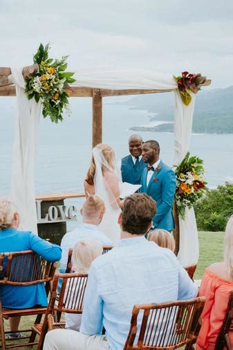 a colorful retro jamaican inspired wedding every last detail