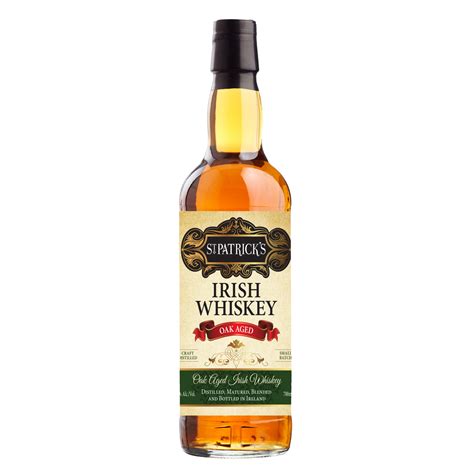 Oak Aged Irish Whiskey St Patricks Distillery