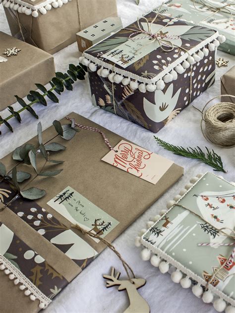 24 creative gift wrapping ideas. DIY - Scandi Style Christmas Gift Wrapping | Christmas ...