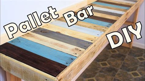 See more ideas about bar top epoxy, epoxy, bar top. DIY Kitchen Pallet Bar Table - YouTube