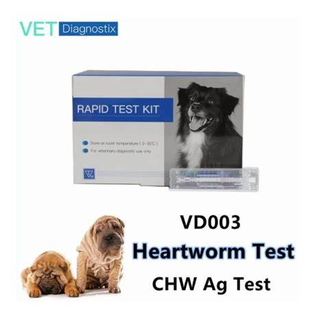 Canine Heartworm Antigen Rapid Test Chw Ag Test China Chw Ag Test And