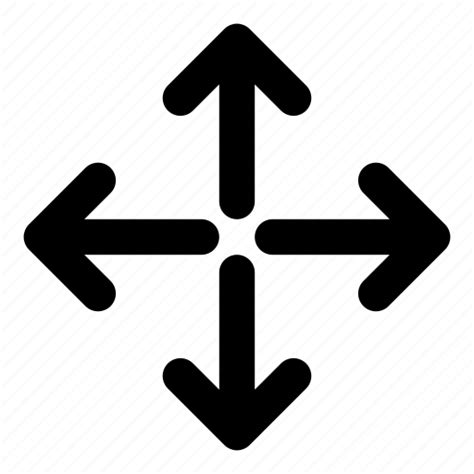 Arrow Direction Down Left Right Up Icon