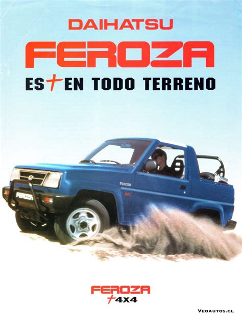 Daihatsu Feroza Ficha De Producto Chile Veoautos Cl