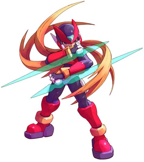 Zero Characters And Art Mega Man Zero 3 Mega Man Mega Man Art