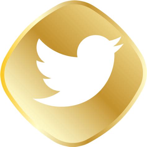 Gold Twitter Logo Verification Twitter Clipart Full Size Clipart