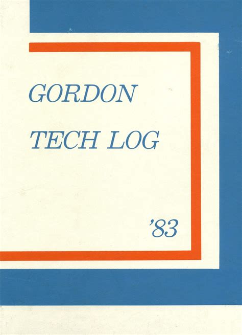 1983 Yearbook From Gordon Technical High School From Chicago Illinois