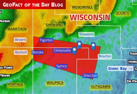 Geofact Of The Day 7192019 Wisconsin Tornado Warning 3