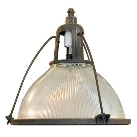 Holophane Industrial Hanging Light Fixture For Sale At 1stdibs