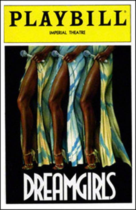VINTAGE PLAYBILL Dreamgirls 1981 Playbill