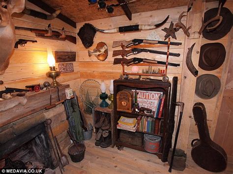 Maybe you would like to learn more about one of these? Alabama man converts drab basement into authentic log ...