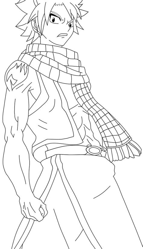 Natsu Dragneel Coloring Pages Coloring Pages