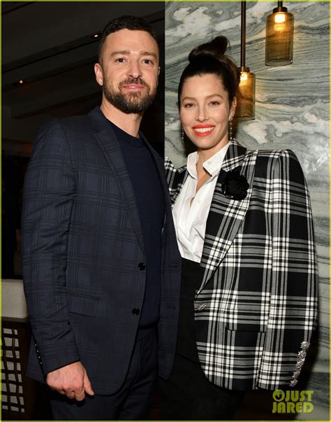 Justin Timberlake Supports Wife Jessica Biel At The Sinner Season Premiere Photo