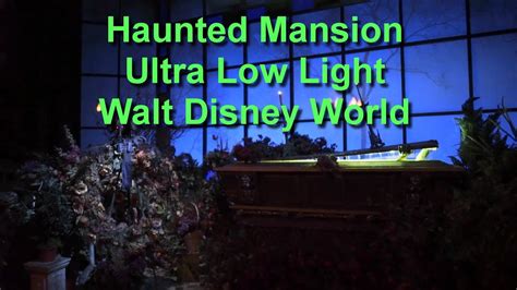 Haunted Mansion On Ride Ultra Low Light Hd Pov Walt Disney World Youtube