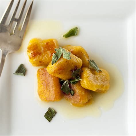 Butternut Squash Gnocchi In A Sage Brown Butter Sauce Cooking Fall
