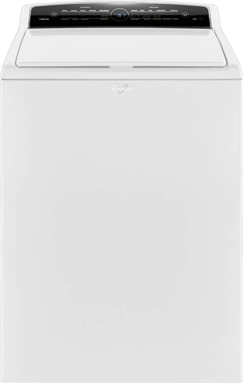 best buy whirlpool cabrio 4 8 cu ft 26 cycle high efficiency top loading washer wtw7000dw
